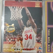 Topps Stadium Club Frequent Flyers Olajuwon Van Exel Basketball Card Lot