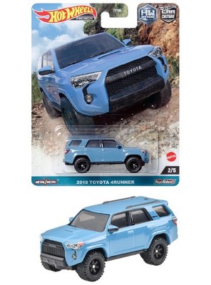 Hot Wheels Car Culture Off-Road - 2018 Toyota 4Runner [ab 3 Jahren] Hkc73
