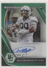 2021 Panini Prizm Draft Picks Green William Bradley-King #DPA-WBK Auto 2l4
