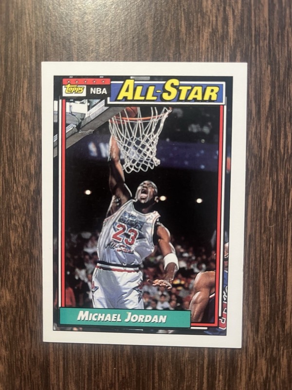 1992-93 Topps - All Star Michael Jordan #115