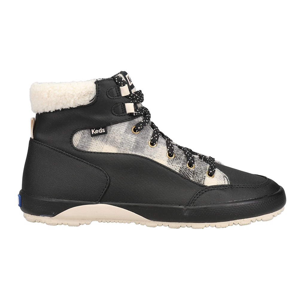 Keds Scout Iv Textile Mix Splash Lace Up  Womens Black Casual Boots KW-SCTBIVA-0