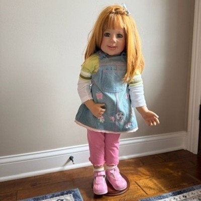 Masterpiece Dolls Danielle Monika Levenig Red Hair Vinyl Life Size 34-39'' Doll