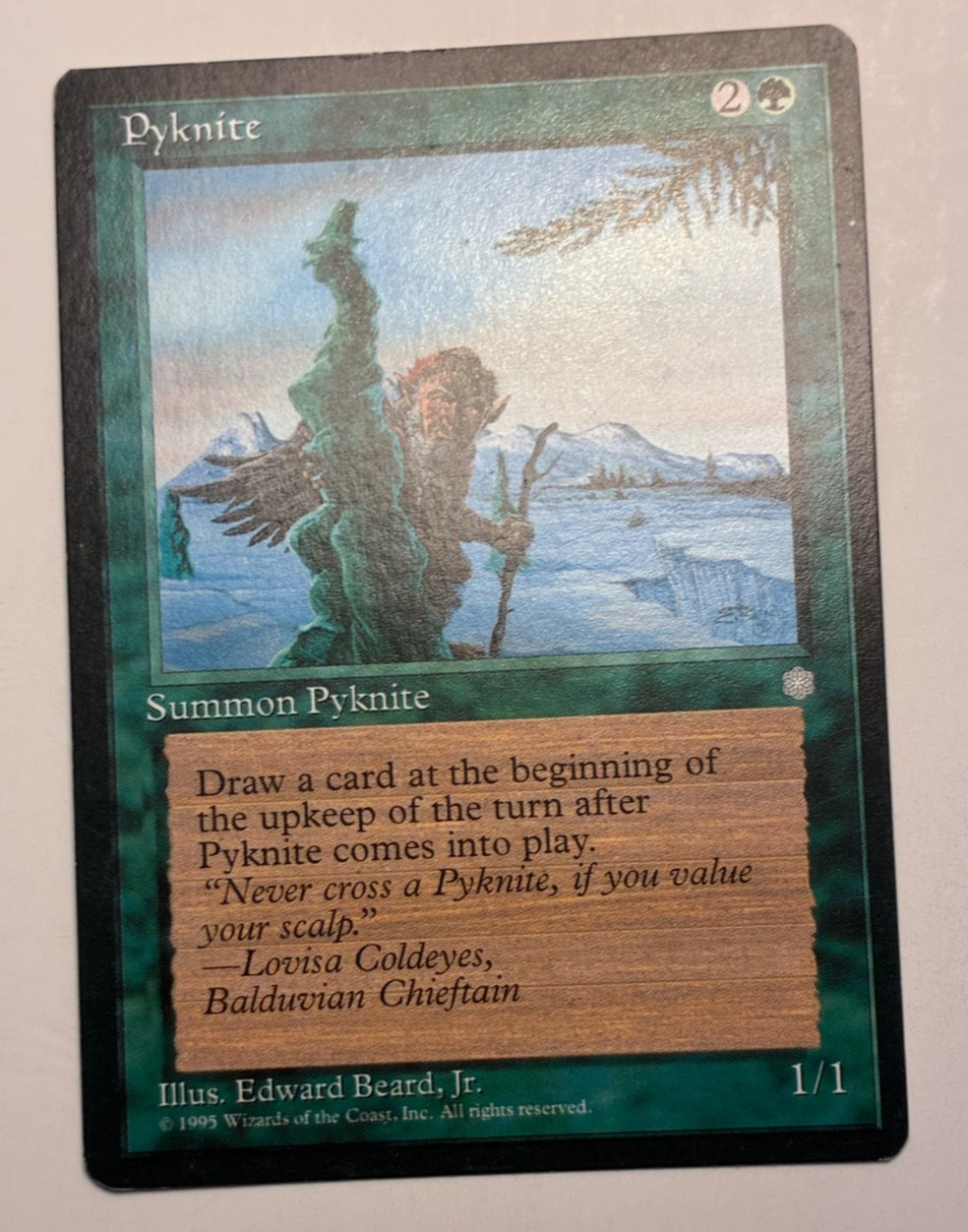 Pyknite - Ice Age: #258, Magic: The Gathering Lp R199