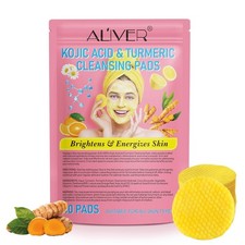 Turmeric Cleansing Pads for Dark Spots 40pcs - Face Acne -...