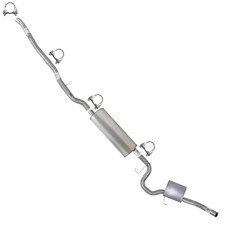 Stainless Steel Cat-back Exhaust Kit Fits 2011 Ram Dakota 3.7l 4.7l 131.3 Wb