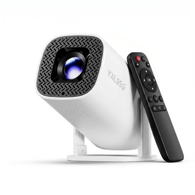 [Android 14 & 2026 Upgraded] YXLSSG Smart Portable Mini Projector with WiFi 6...