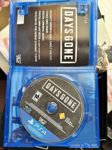 Days Gone Collectors Edition Sony PlayStation 4-2019 Complete In Box - Picture 4 of 6