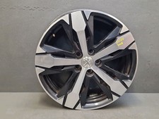 Jante alu - Peugeot 3008 II - 7.5" x 18" ET49 - Los Angeles noir/chrome 