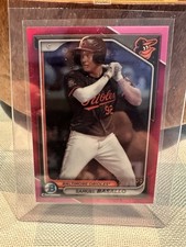2024 Bowman Chrome Prospects Samuel Basallo #BCP-38 Speckle Refractor /199 (RC)