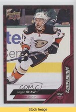 2016-17 Upper Deck Compendium Red Logan Shaw #602 READ ds4
