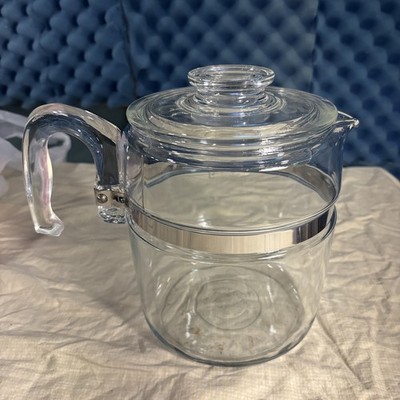 Pyrex Flameware 7759 Glass Coffee Percolator