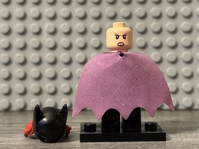 LEGO Super Heroes Batgirl Minifigure Batman 2 DC Lavender Cape 76013 sh0092