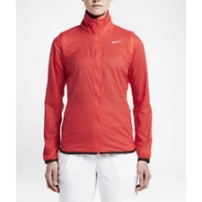 Nike Golf Convertible Jacket Women's Extra Small Red Softshell Majors Flight