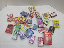 VINTAGE Pretend Kitchen GROCERY Play Food Boxes Nabisco GM CEREAL MINI MINIATURE