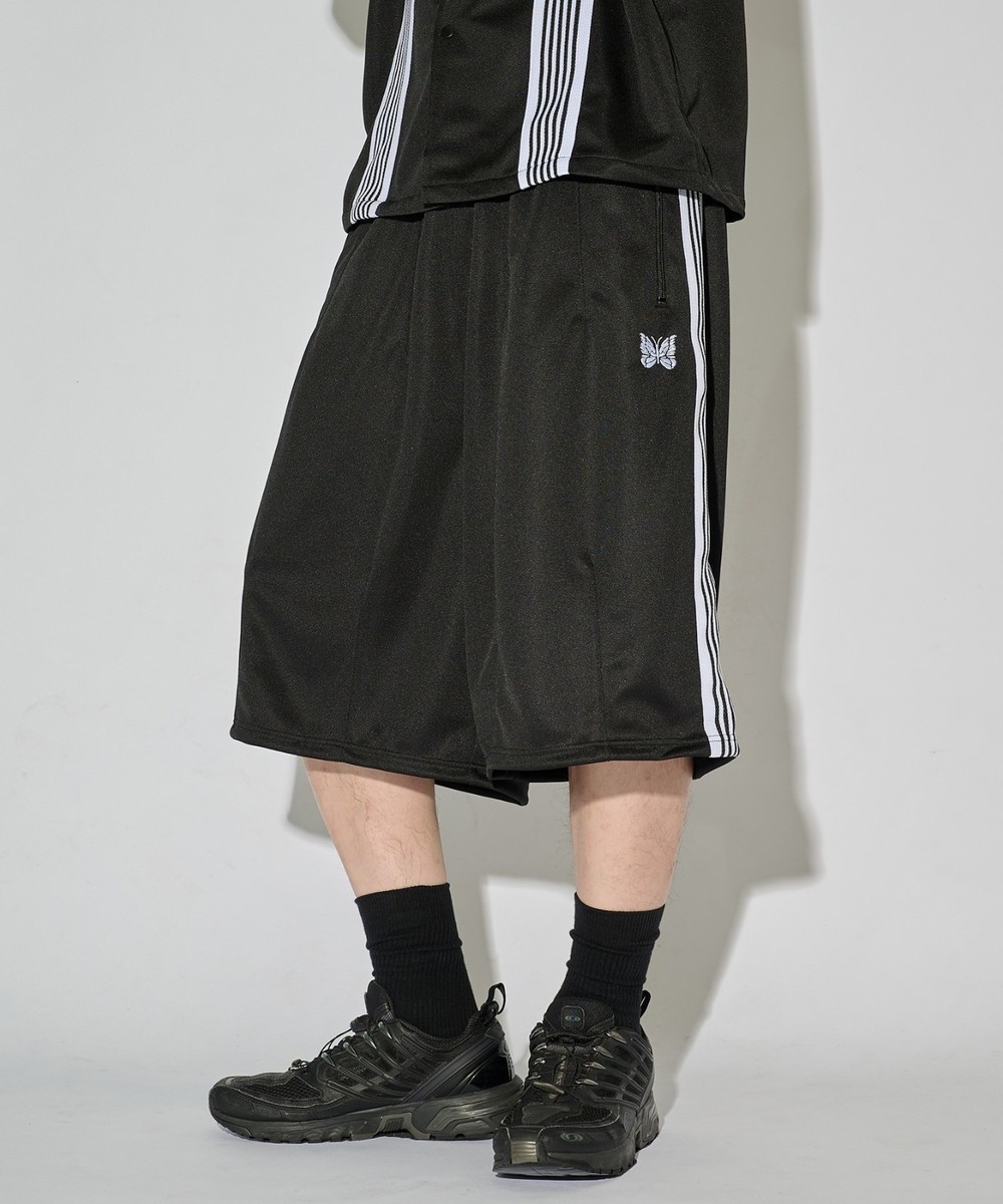 Needles Studious exclusive H.D. track shorts poly smooth brand new