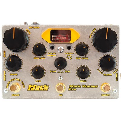 Markbass Mark Vintage Pre Tube Bass Preamp Pedal Metal | eBay