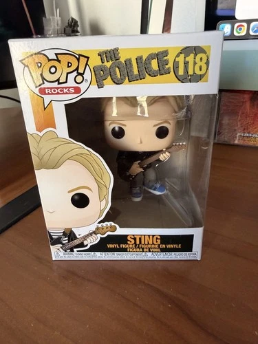 Funk Pop Rocks! THE POLICE * STING #118 * Vinyl Figure