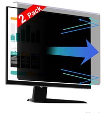 24 Inch Computer Privacy Screen for 16:9 Aspect Ratio Widescreen NEW 2 Pack