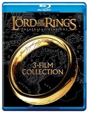 The Lord of the Rings: 3-Film Collection Blu-ray Disc, 2012 THEATRICAL V - NEW