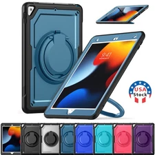 For iPad 7th 8th 9th 10th 11th A16 Gen Pro 11" Rotating Handle/Stand Case Cover