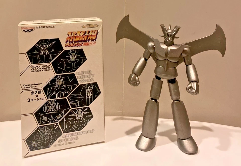 Mazinger Z 银色人偶:超级机器人战争 ACTIONROBO 特别限量版 1999 — 第 2/4 张图片