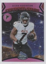 2024 Certified Certified Stars Pink Mirror 136/199 Bijan Robinson #15 16wc