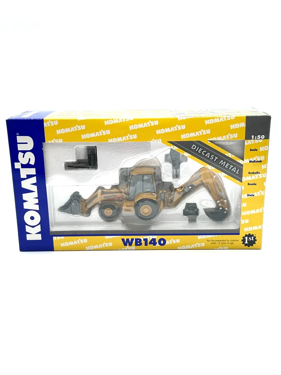 コマツ ミニチュア　1/50 Komatsu 1:50 Loader Contemporary Manufacture Diecast Construction