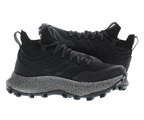 Saucony | Endoephin Trail | Women's Hiking Shoes | Black Gray | Size W 8