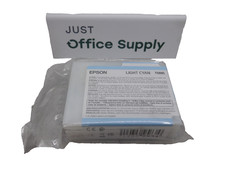 Genuine Epson T5805 Light Cyan 80ml Ink Cartridge F. Shipping