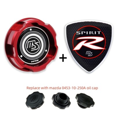 Red Aluminum ENGINE Oil Cap For Mazda RX8 RX7 MIATA PROTEGE 626 323 mazdaspeed