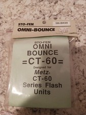Sto-Fen Omni-Bounce for Metz 60 CT Flash, Stofen OM-CT60 Diffuser