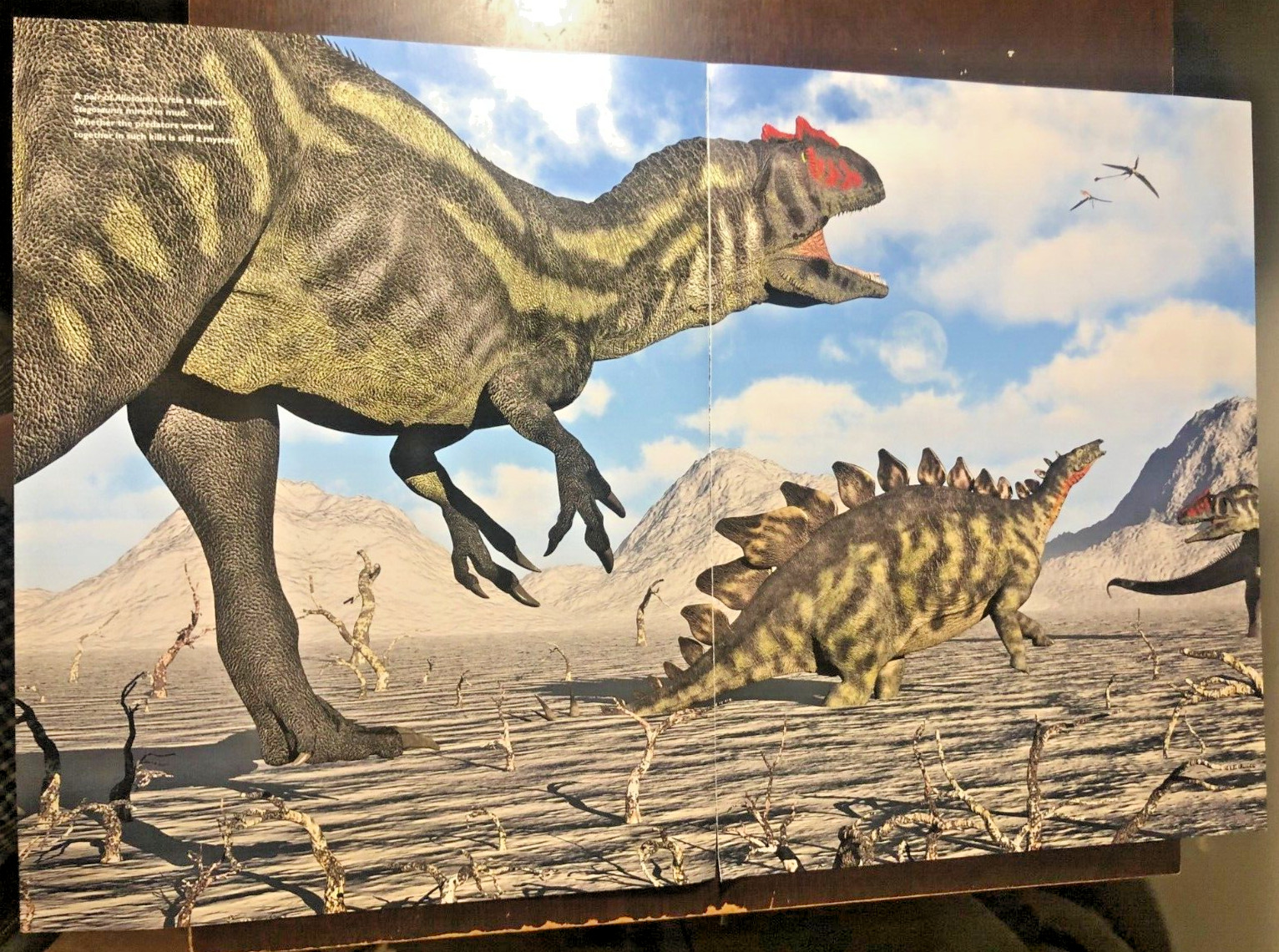 DIBUJO DE DINOSAURIO Allosaurus vs Stegosaurus/Dilophosaurus ¡TRIASSIC CHOMP-FEST!