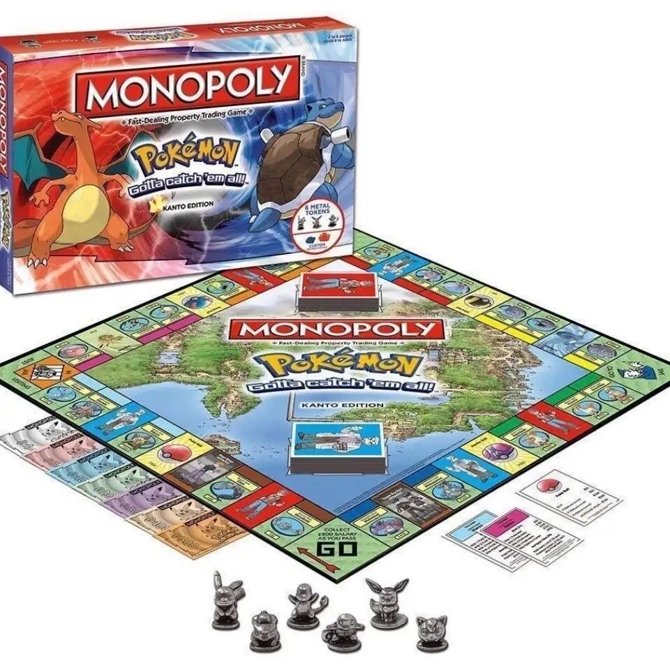 【完品】モノポリー　ポケモン　ポケットモンスター　ボードゲーム　ピカチュウ Amazon.co.jp: モノポリー ポケモンエディション ボードゲーム