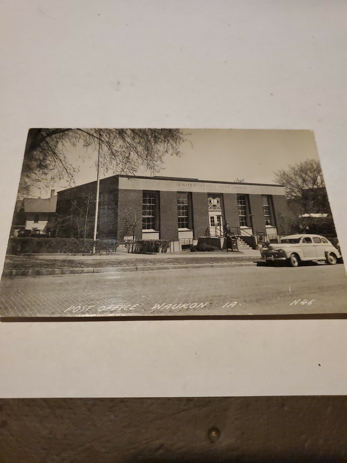 Vintage Postcard Post Office Waukon Iowa RPPC eBay