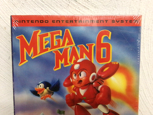 Nintendo ENTERTAIMENT SYSTEM NES - MEGA MAN 6 - VERSIEGELTES LOCH IN ZELLOPHAN - #43 - Bild 2 von 17