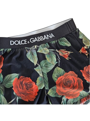 Dolce & Gabbana Floral Print Tricolor Swimming Trunk Short For Kids - Picture 2 of 4