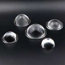 5pcs Optical Glass 28mm Plano-Convex LED Lens DIY Solar Condenser Lens