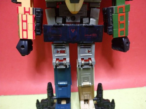 Not Raiden Super rare 30 year old used Takara Diaclone Train Robo - Picture 4 of 20