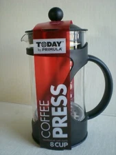 PRIMULA-TODAY Pierre 8-Cup French Press Coffee Maker 34-oz Black TCP-2908