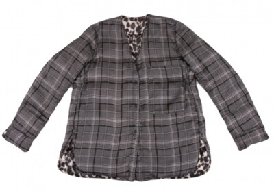 ジャケット・アウター Check reversible over jacket JUDIN Zine Windbreaker Jacket Women's Size Medium Lightweight