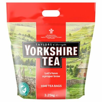 Taylors of Harrogate Yorkshire Tea 1040 Beutel - Schwarzer Tee aus England