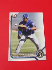 2022 Bowman Draft Paper Base BD-74 Daniel Vazquez - Kansas City Royals