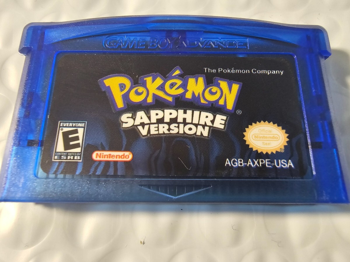 【GBA】ポケモンサファイア北米版 海外版 正規品 GBA ポケットモンスター サファイア 英語版 北米