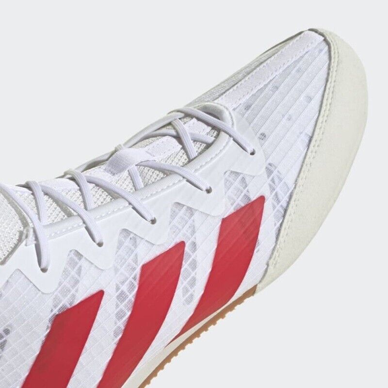 adidas Boxing Shoes Hight Top Cut 3 Line Logo Box Hog 4 adidas Boxing Shoes Hight Top Cut 3 Line Logo Box Hog 4