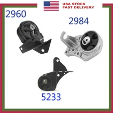 New For 1996-2000 Dodge Grand Caravan 2960 2984 5233 M780 Engine Mount Set