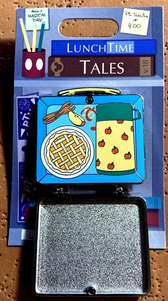 Disney WDW 2018 Blancanieves y los siete enanitos Lunch Time Tales Le1500 pin con bisagras Foto 2 de 2