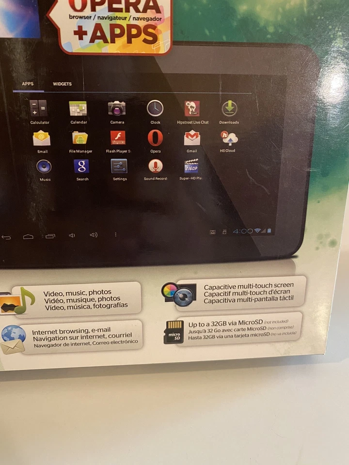 hipstreet titan android tablet 7"  opera browser kids bargain tablet gift - Image 4 of 4