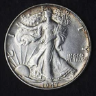 1947-P "High Grade" Walking Liberty Silver Half Dollar 50C - COINGIANTS -