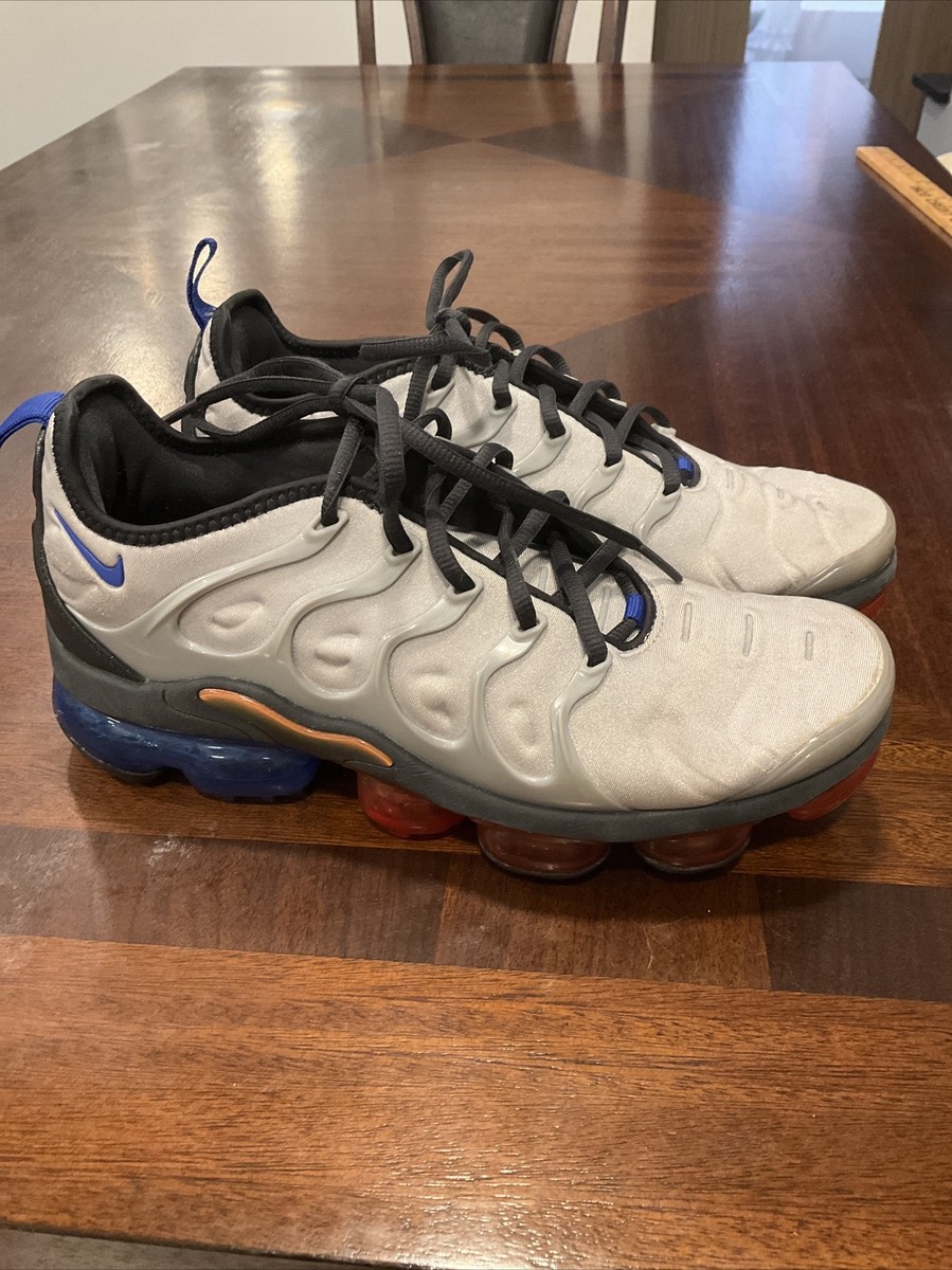 blue and silver vapormax