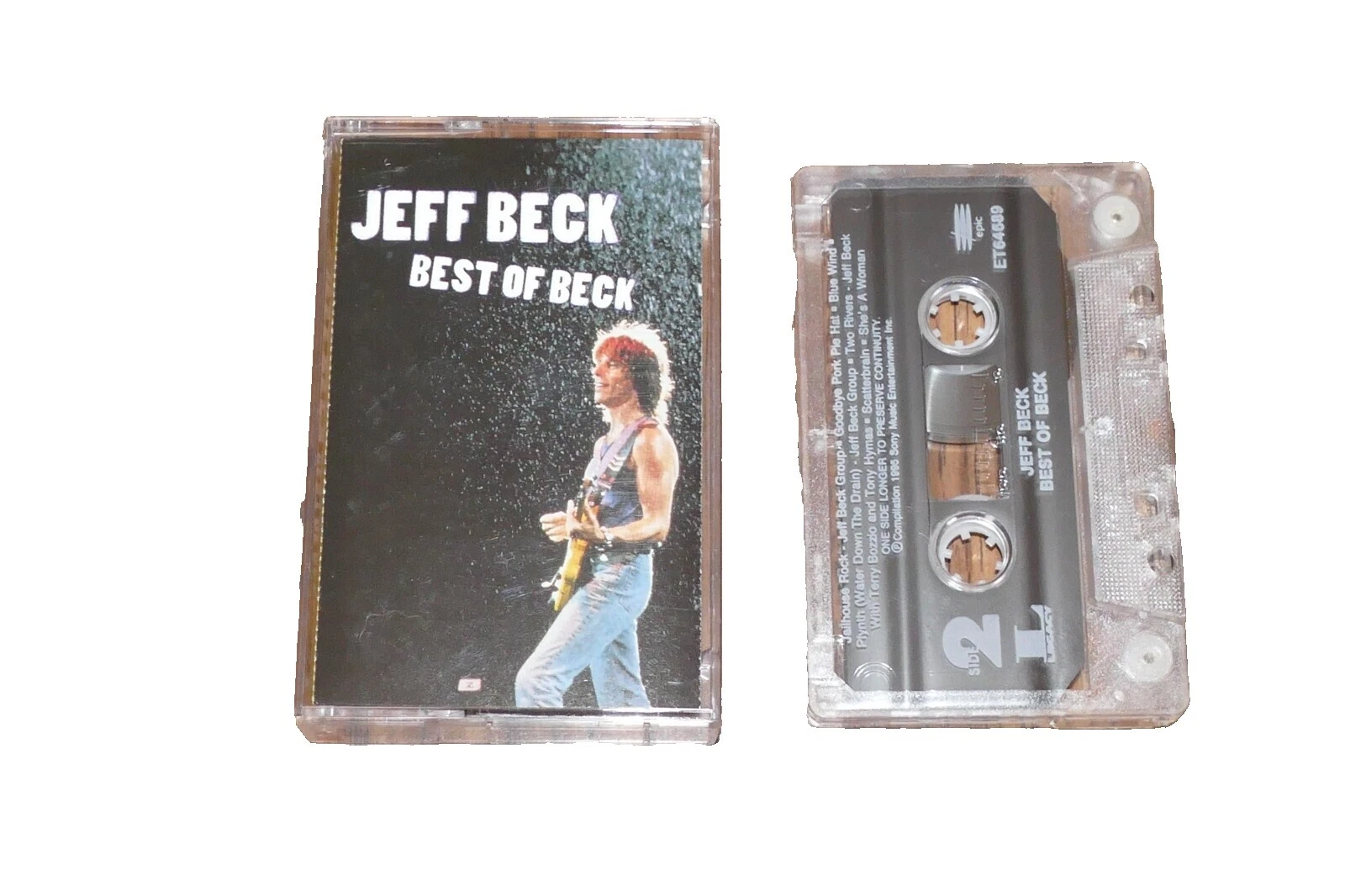 Jeff BECK casetes de música rock hard rock